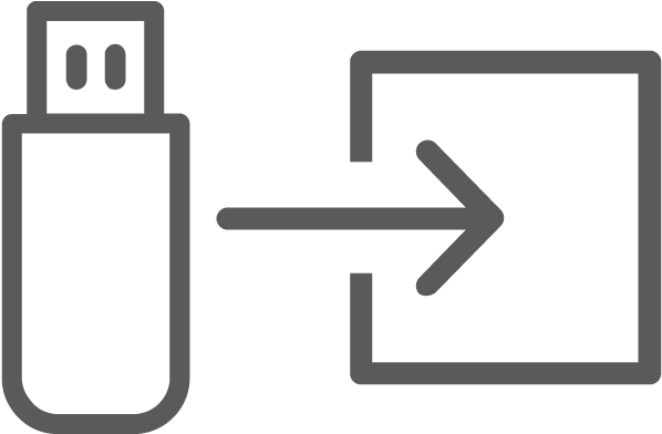 Import Photos And Video Clipart (700x500), Png Download