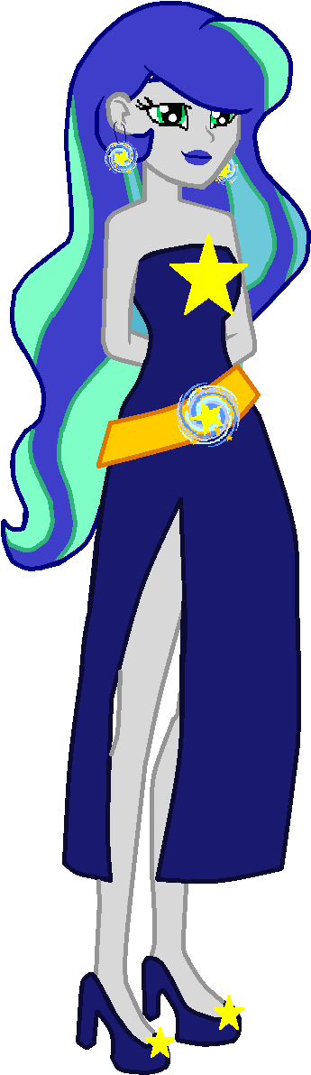 My Little Pony - My Little Pony Equestria Girls Galaxy Ocs Clipart (456x1236), Png Download