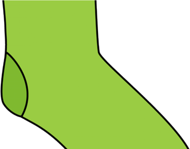 Pair Clipart Socks Cartoon - Png Download (640x480), Png Download