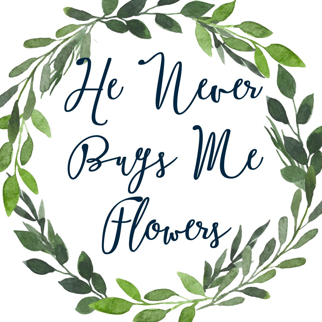 My Husband Doesn't Buy Me Flowers - Calligraphy Clipart (1080x1080), Png Download