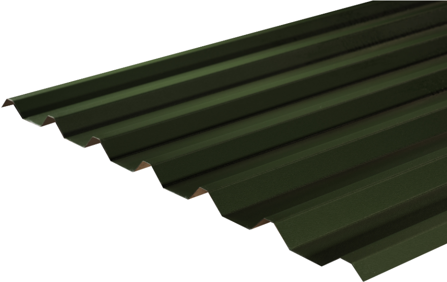 Transparent Roofing Pvc - Гофрированный Металл Черный Clipart (960x640), Png Download