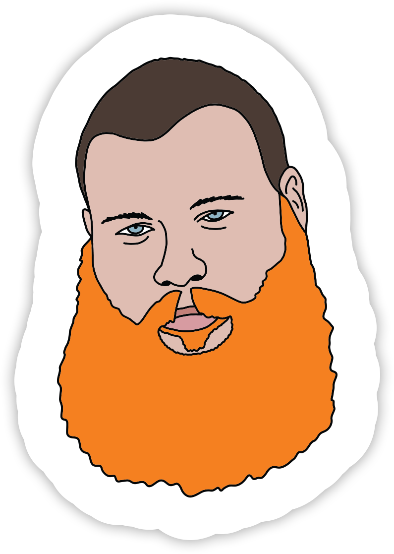 Bam Bam Sticker Clipart (1200x1200), Png Download