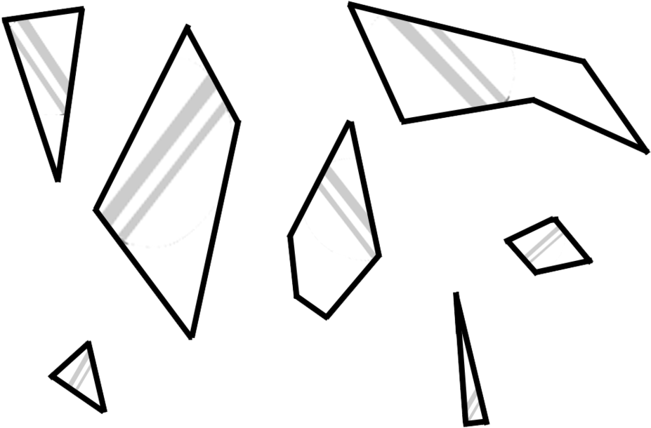 Collection Of Broken Glass Shards High Clipart Full Size Clipart