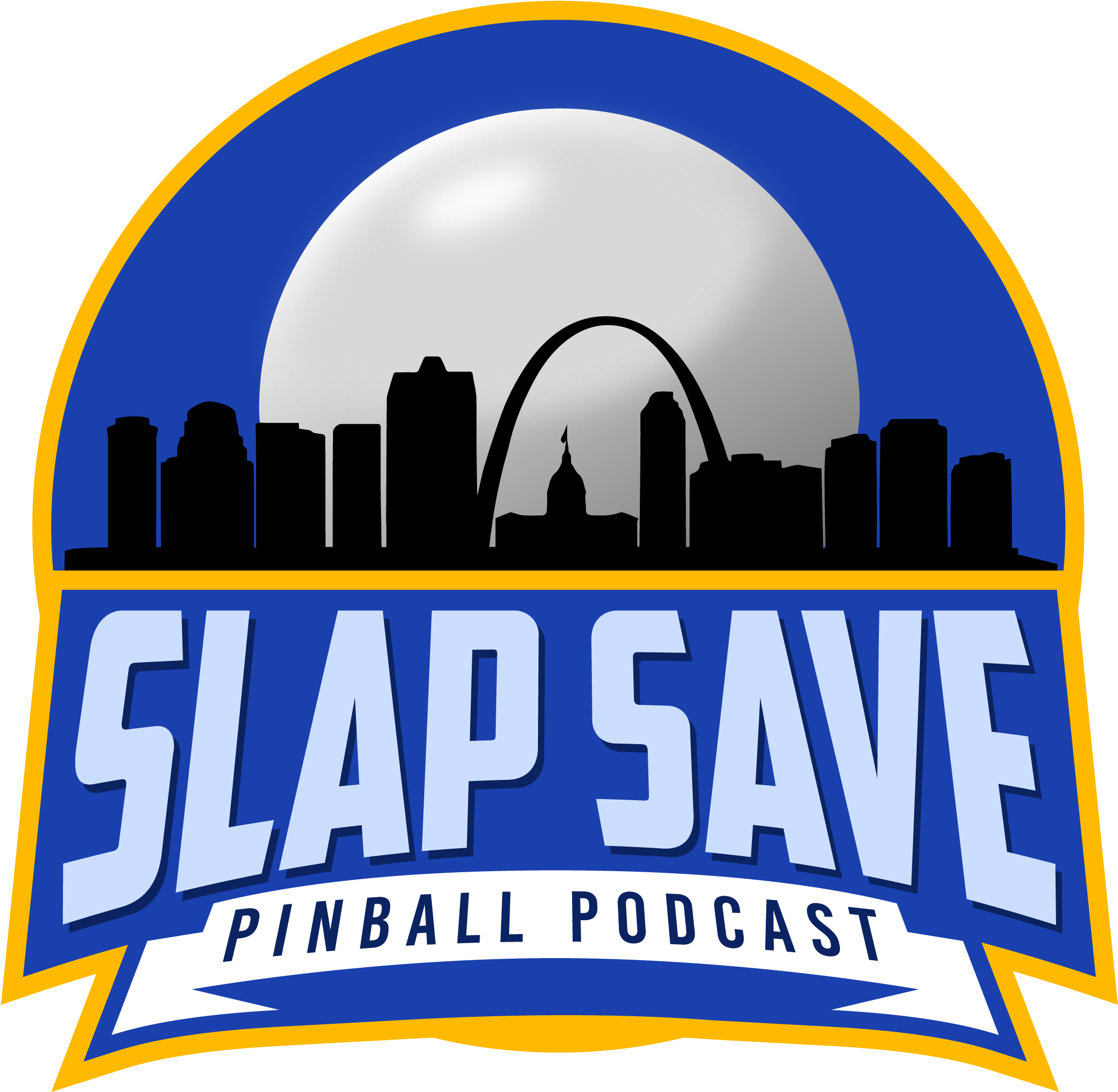 Slap Save Pinball Logo Clipart (2474x2298), Png Download