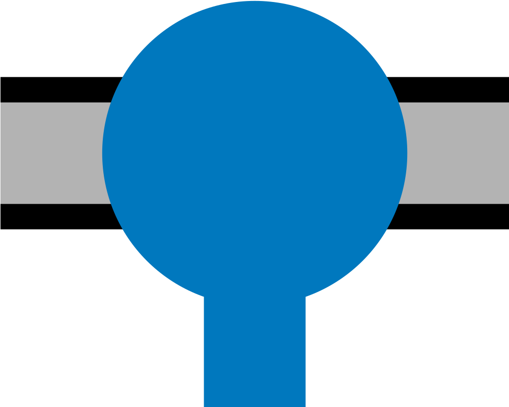 Bsicon Kxbhfa-m Blue - Circle Clipart (1024x1024), Png Download