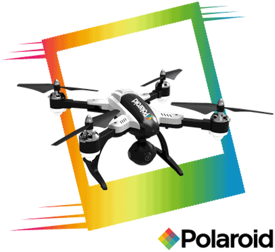 Pl2600 - Polaroid Drones Png Clipart (960x960), Png Download