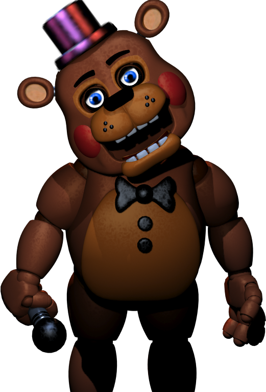 New Age Toy Freddy - Five Nights At Freddy's Toy Freddy Clipart (521x766), Png Download