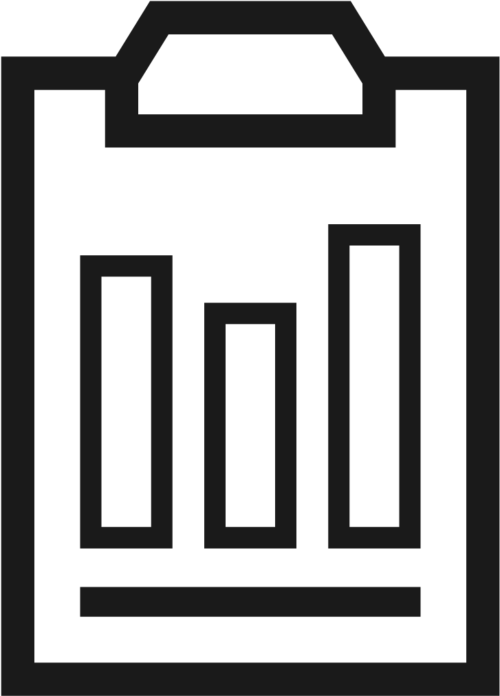 Checklist-graphs - Icon Clipart (1024x1024), Png Download