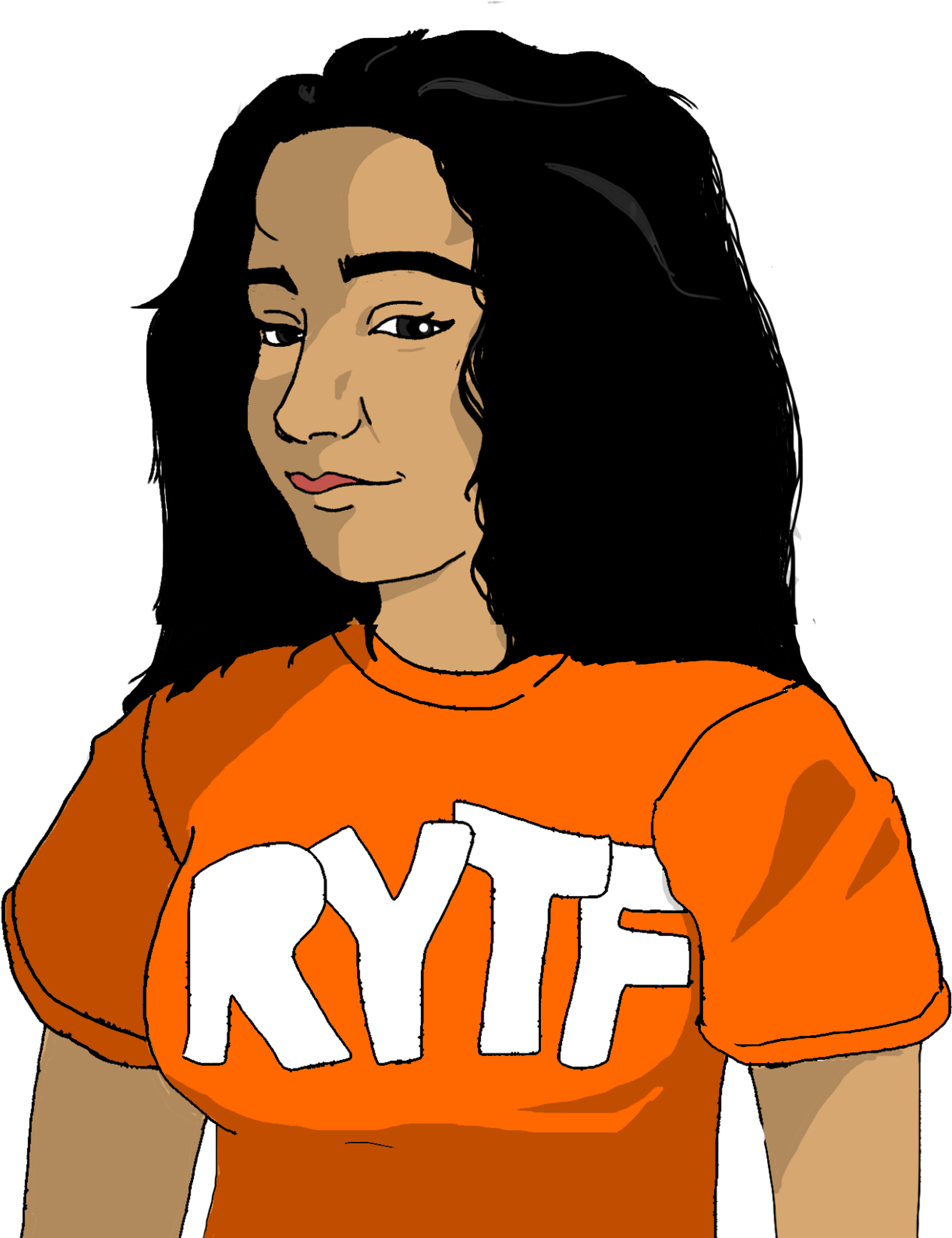 Andrea Colon - Illustration Clipart (2718x2748), Png Download