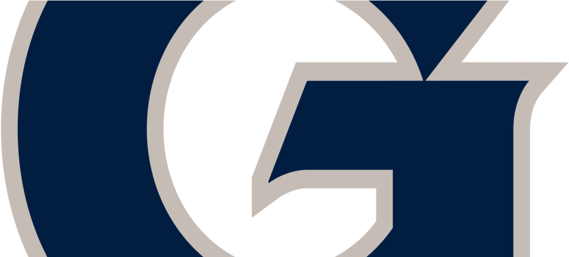 Georgetown G Clipart (1132x509), Png Download