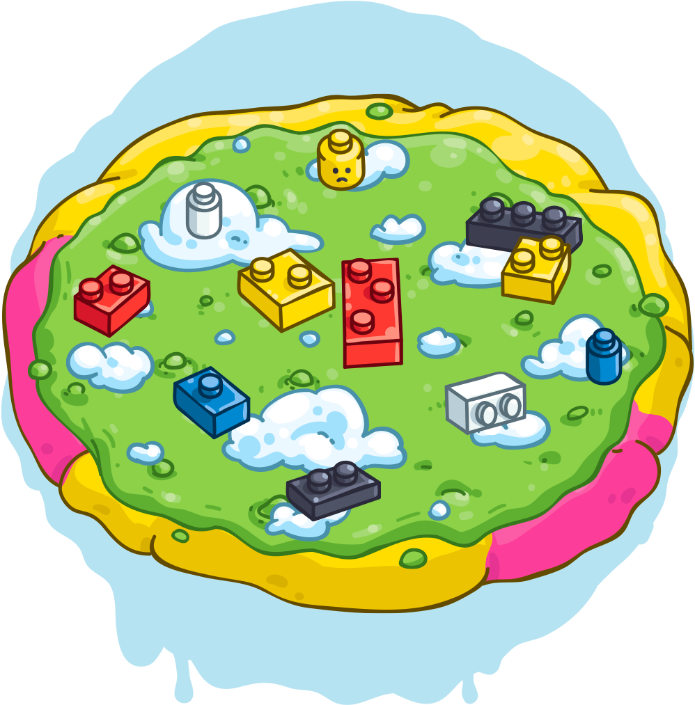 Eat'n Play Pizza - Circle Clipart (1024x1024), Png Download