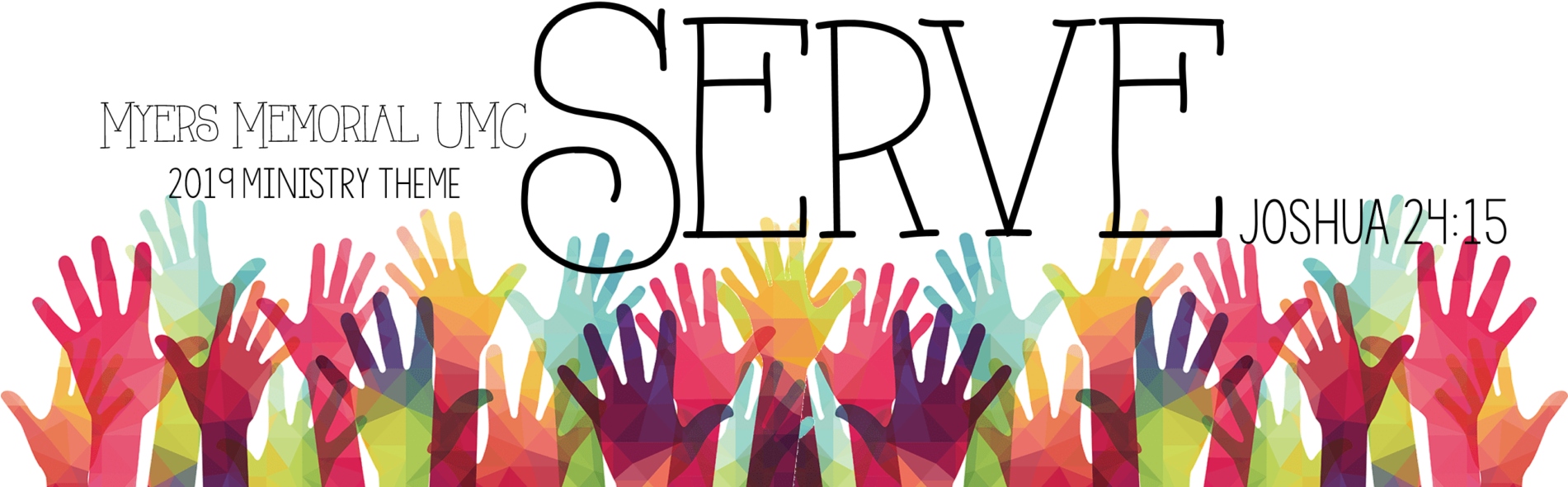 Myers Memorial United Methodist Church - Dia Internacional Del Voluntariat Clipart (1900x646), Png Download