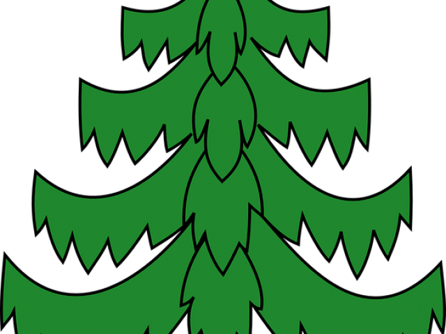 Fir Tree Clipart Pohon - Fir Coat Of Arms - Png Download (640x480), Png Download