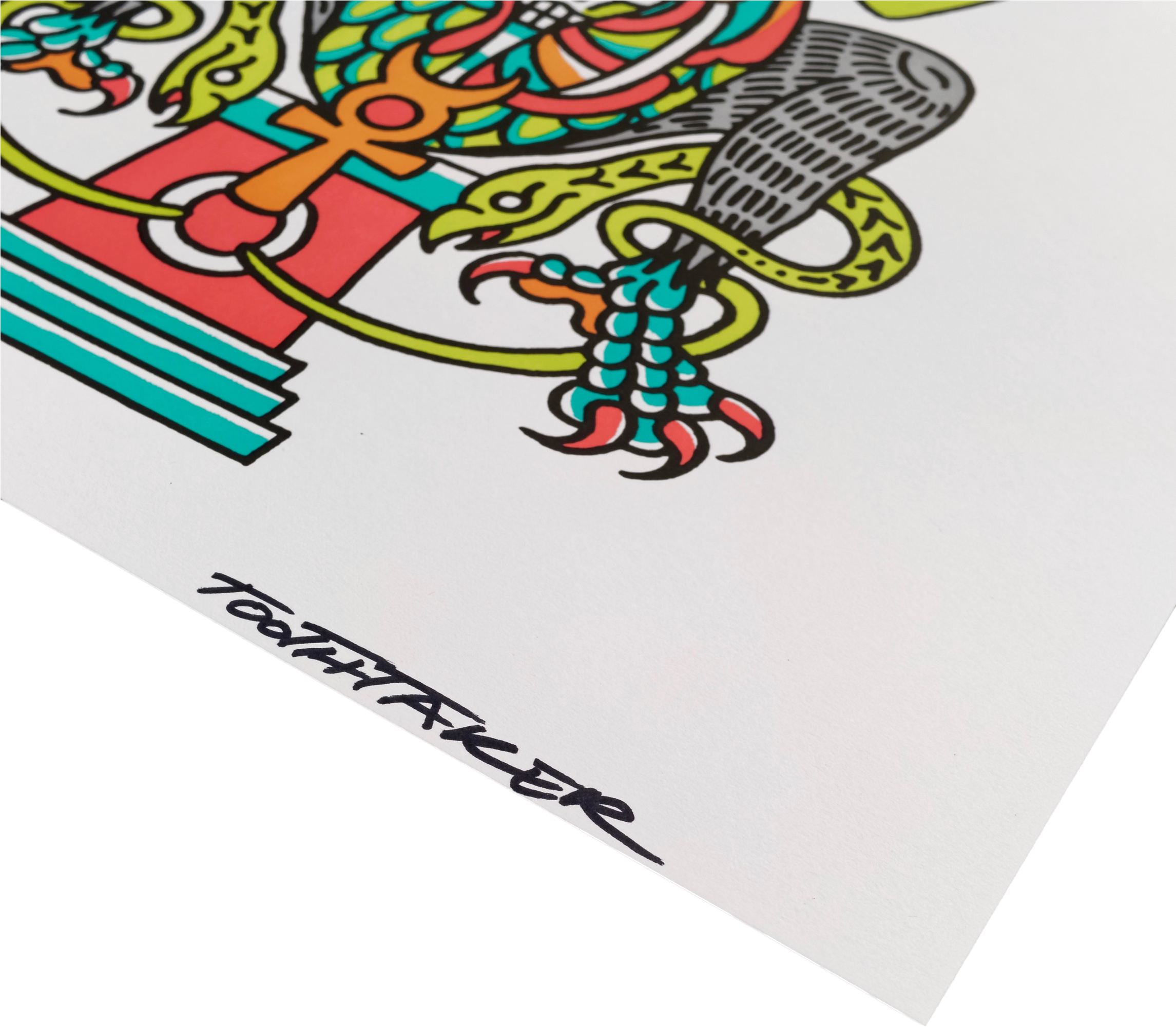 Tootaker Art Print Baphomet - Illustration Clipart (2290x2290), Png Download