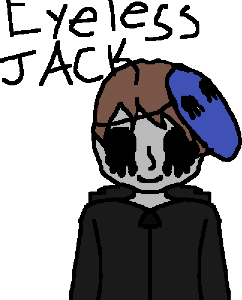 Eyeless Jack, Bro - Illustration Clipart (1000x1000), Png Download