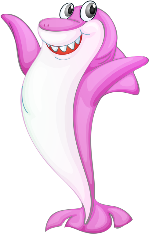 Фото, Автор Soloveika На Яндекс - Baby Shark Clipart (516x800), Png Download