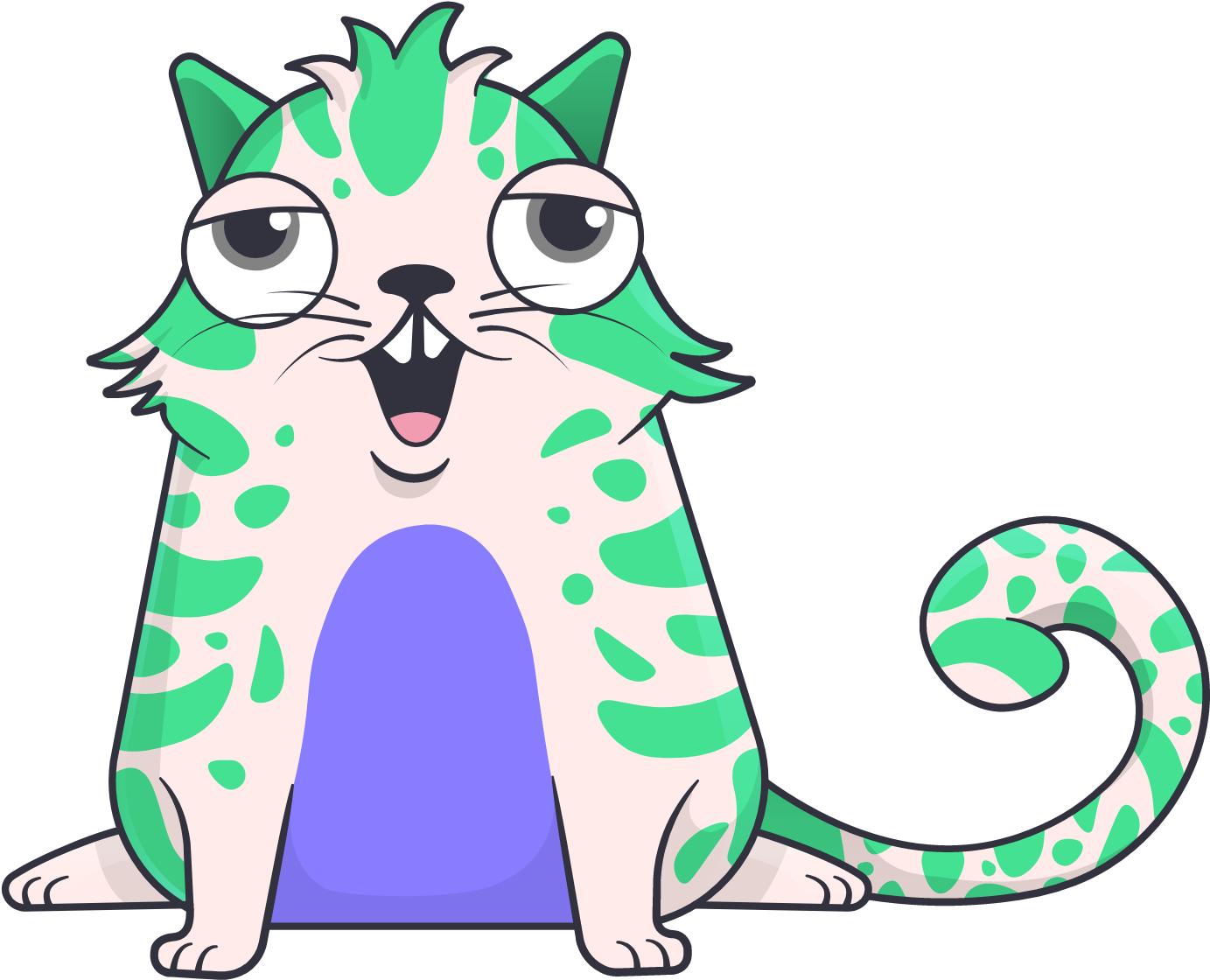 Cat Bitcoin Clipart (2000x2000), Png Download