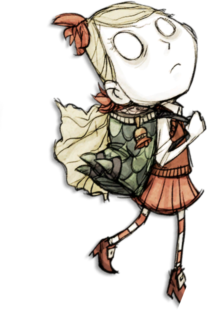 Wendybigfoot - Dont Starve Together Png Clipart (1038x1087), Png Download