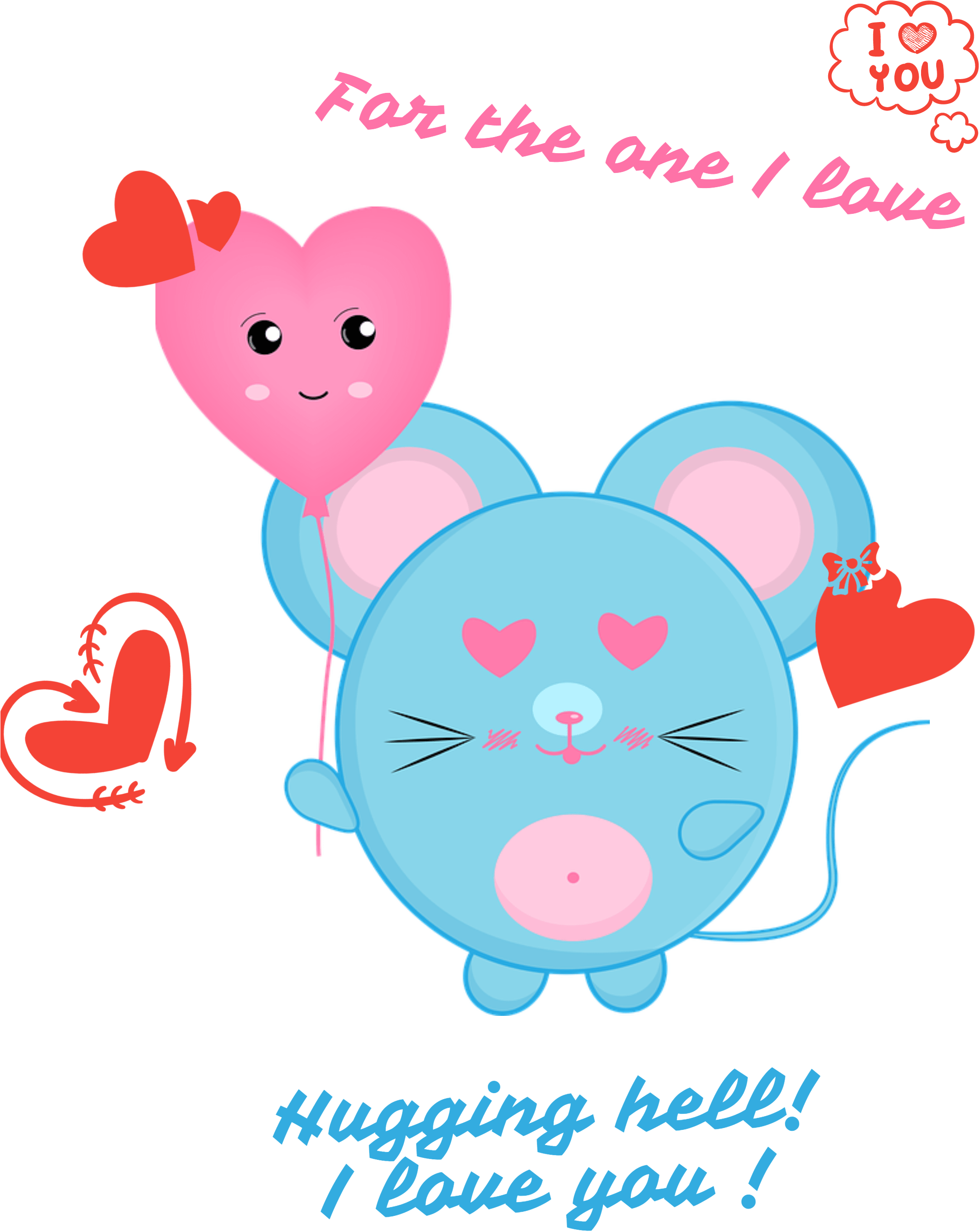 Love, Anniversary, Funny, White, Black, Free Image - Valentine Cute Clipart (2250x2700), Png Download