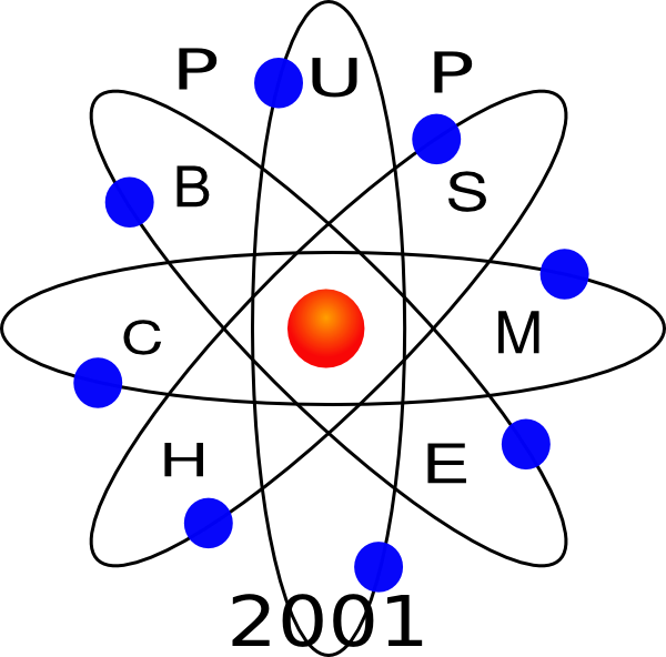 Pup Clip Art - Bohr Model Clipart - Png Download (600x592), Png Download