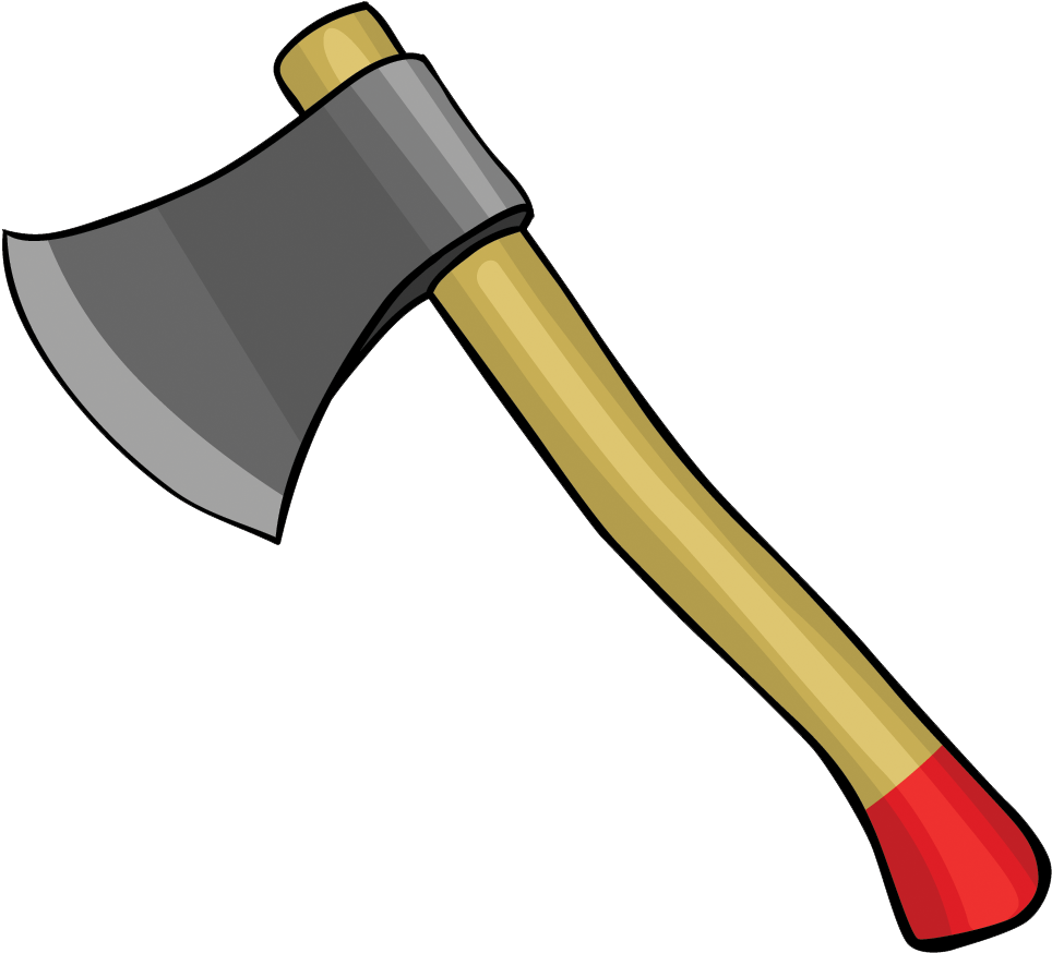 Hatchet Png - Hacha Animada Png Clipart - Full Size Clipart (#4165587) - Pi...