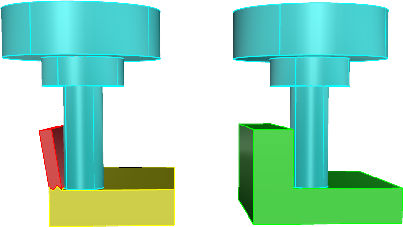 Our Cnc Machine Can Only Mill From The Z Axis Direction Clipart (819x463), Png Download