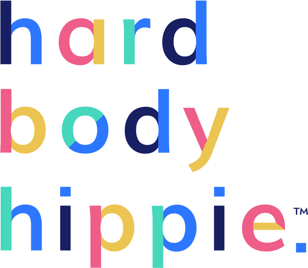 Hardbody Hippie Inner Hippie Lifestyle Apparel Leisure - Graphic Design Clipart (1000x874), Png Download