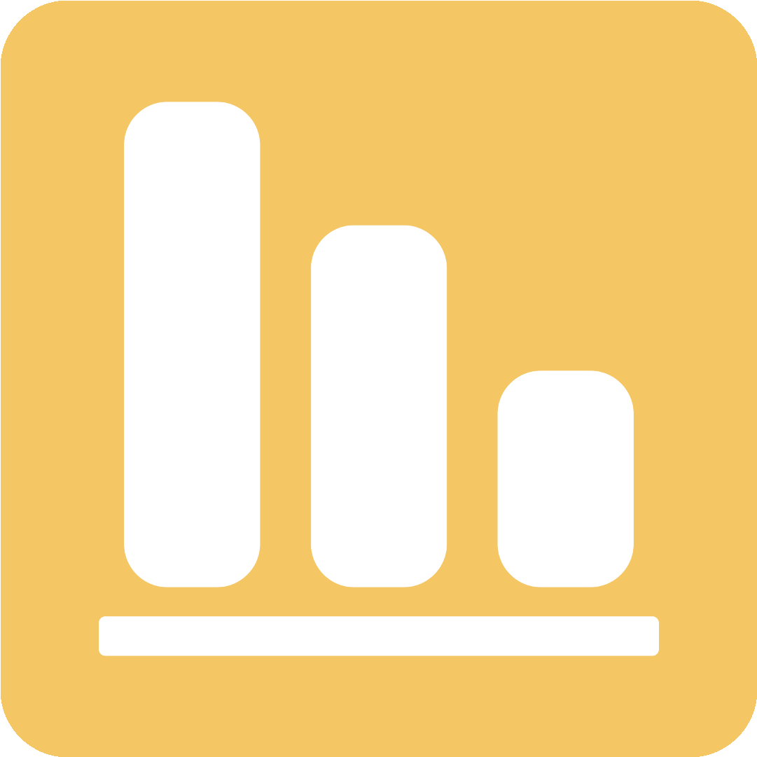 Bar Charts Clipart (1200x1200), Png Download
