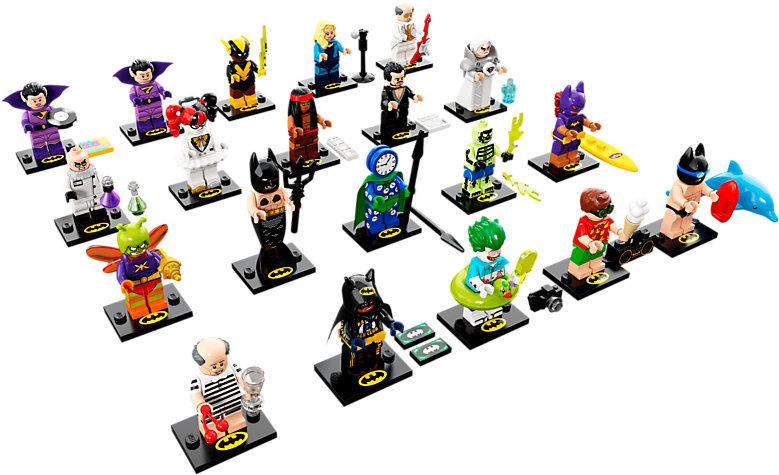 The Lego® Batman Movie Series 2 - Lego Batman Movie Minifigures Clipart (800x600), Png Download