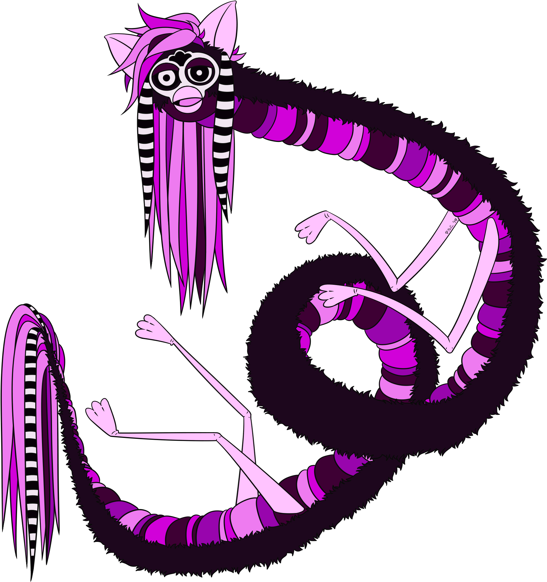 Almond The Odd Furby - Illustration Clipart (2000x2000), Png Download