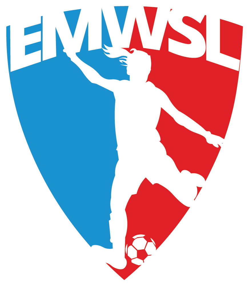 Eastern Mass Women's Soccer Leaguesoccer For Life - Logo Women Soccer Clipart (1000x1000), Png Download