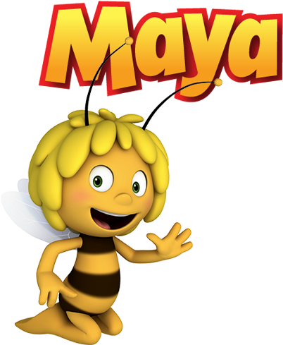 Dag Allemaal, Ik Ben Maya De Bij Ik Beleef De Leukste - Maya The Bee Clipart (596x595), Png Download