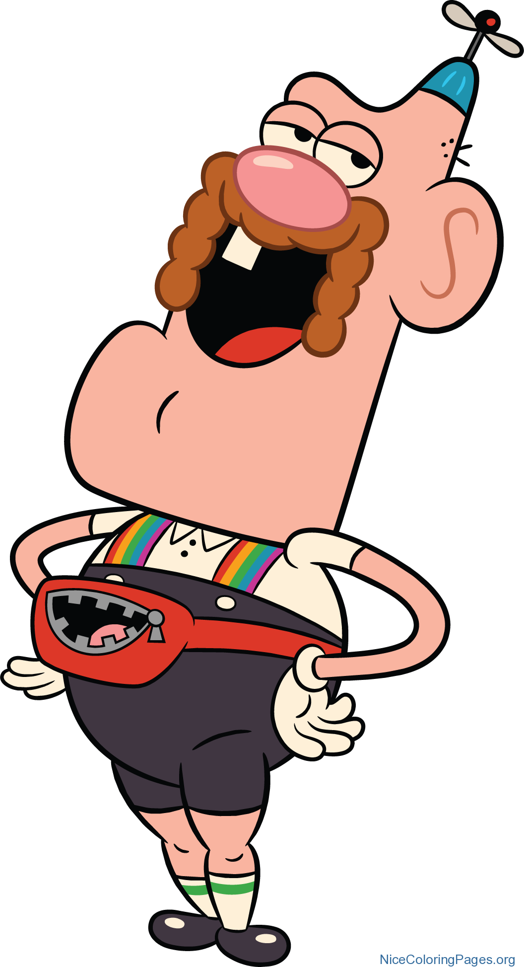 Uncle Grandpa Clipart (1056x1947), Png Download