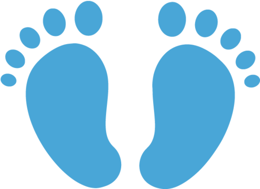 750 X 750 5 0 - Foot Print Of Baby Clipart (750x750), Png Download