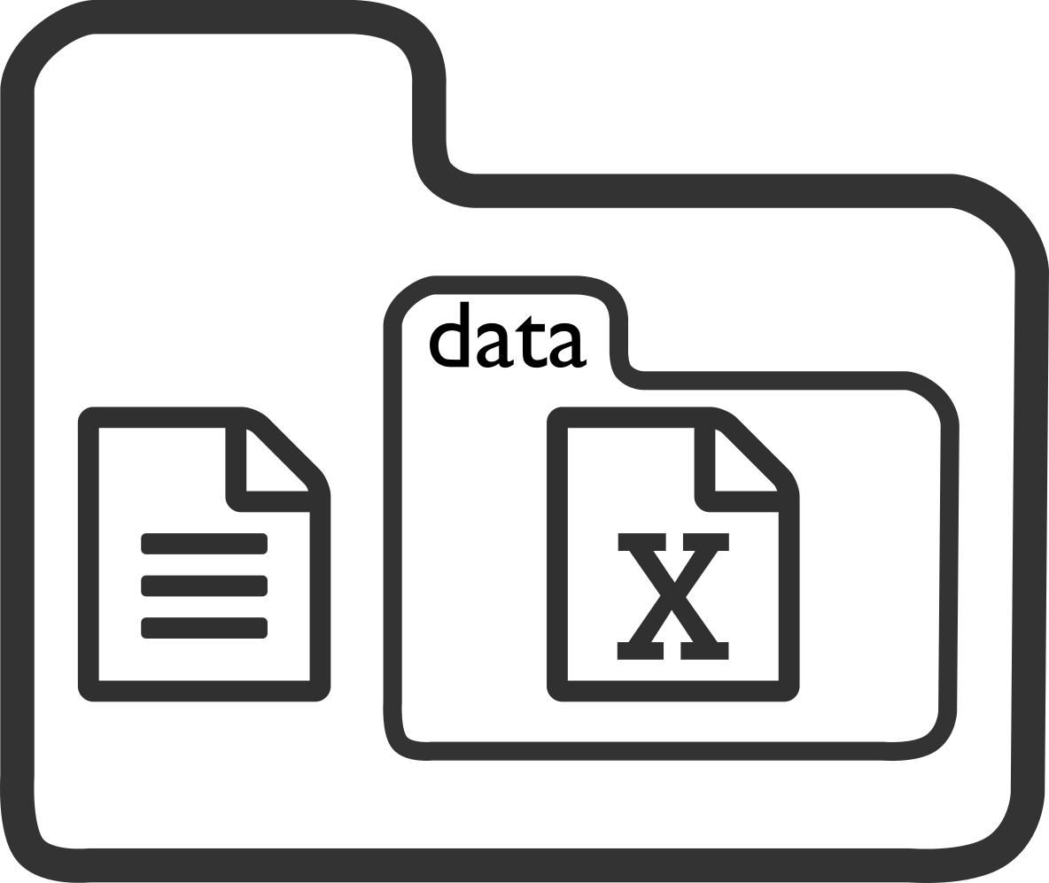 Schematic Of File Organisation For A Simple Example Clipart (1184x997), Png Download