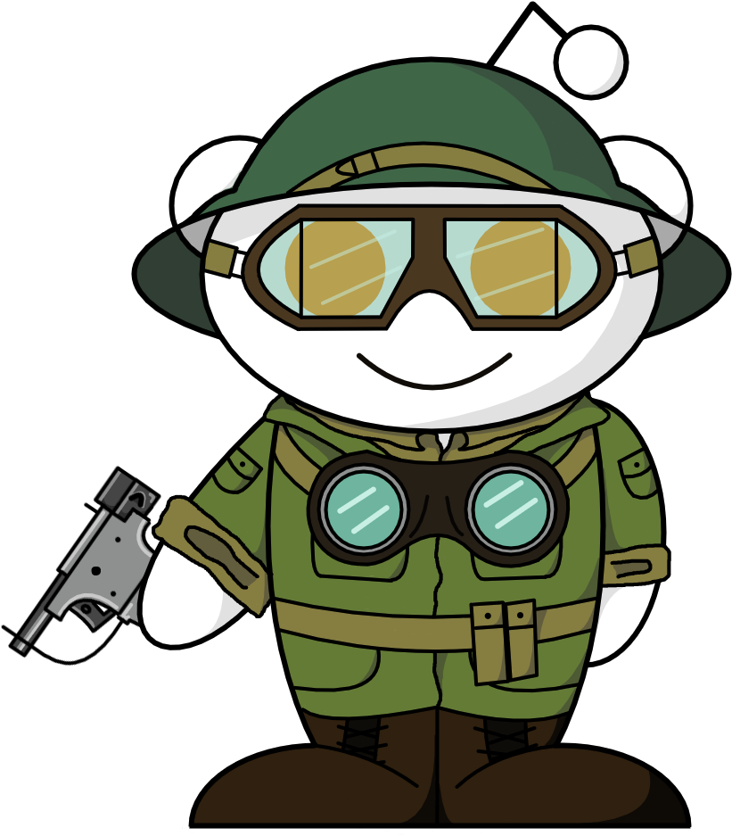 [oc] Had A Go At Making A Bfv - Cartoon Clipart (1000x1000), Png Download