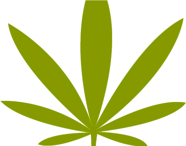 Weed Clipart Easy - Dibujo De La Marihuana - Png Download (640x480), Png Download