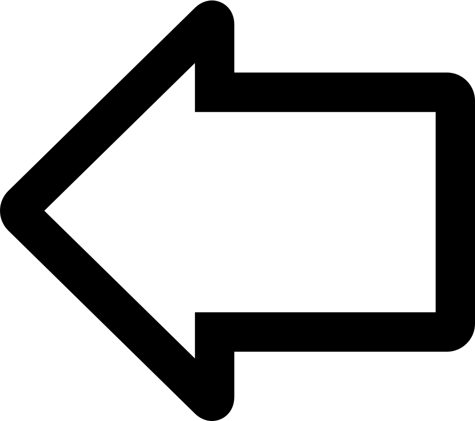 Left Arrow Outline Comments Flecha Para La Izquierda Clipart Full Size Clipart 4171538 Pinclipart