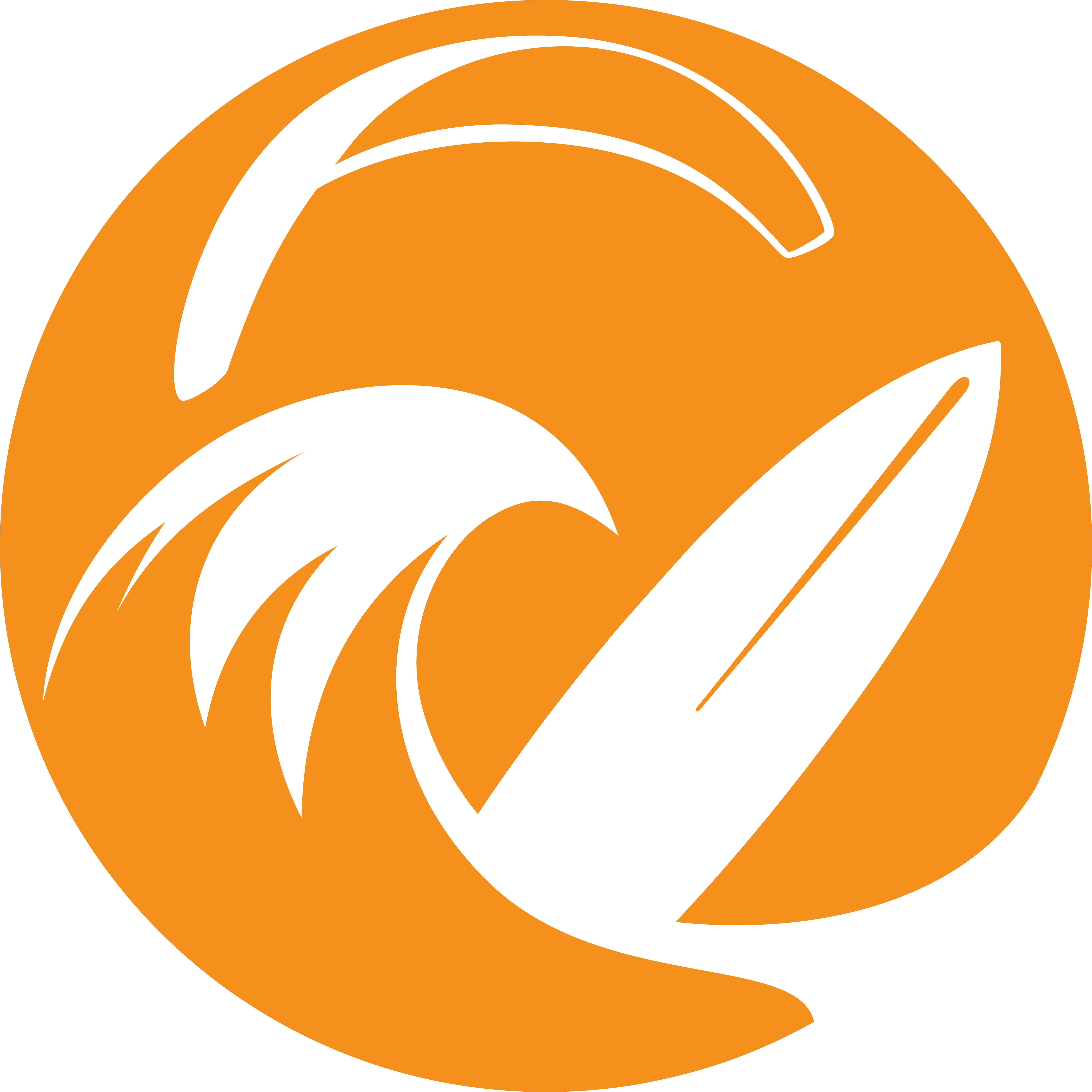 John Lewis Surf Logo Orange Cutout 300 - Ville De Saint Etienne Clipart (5906x5906), Png Download