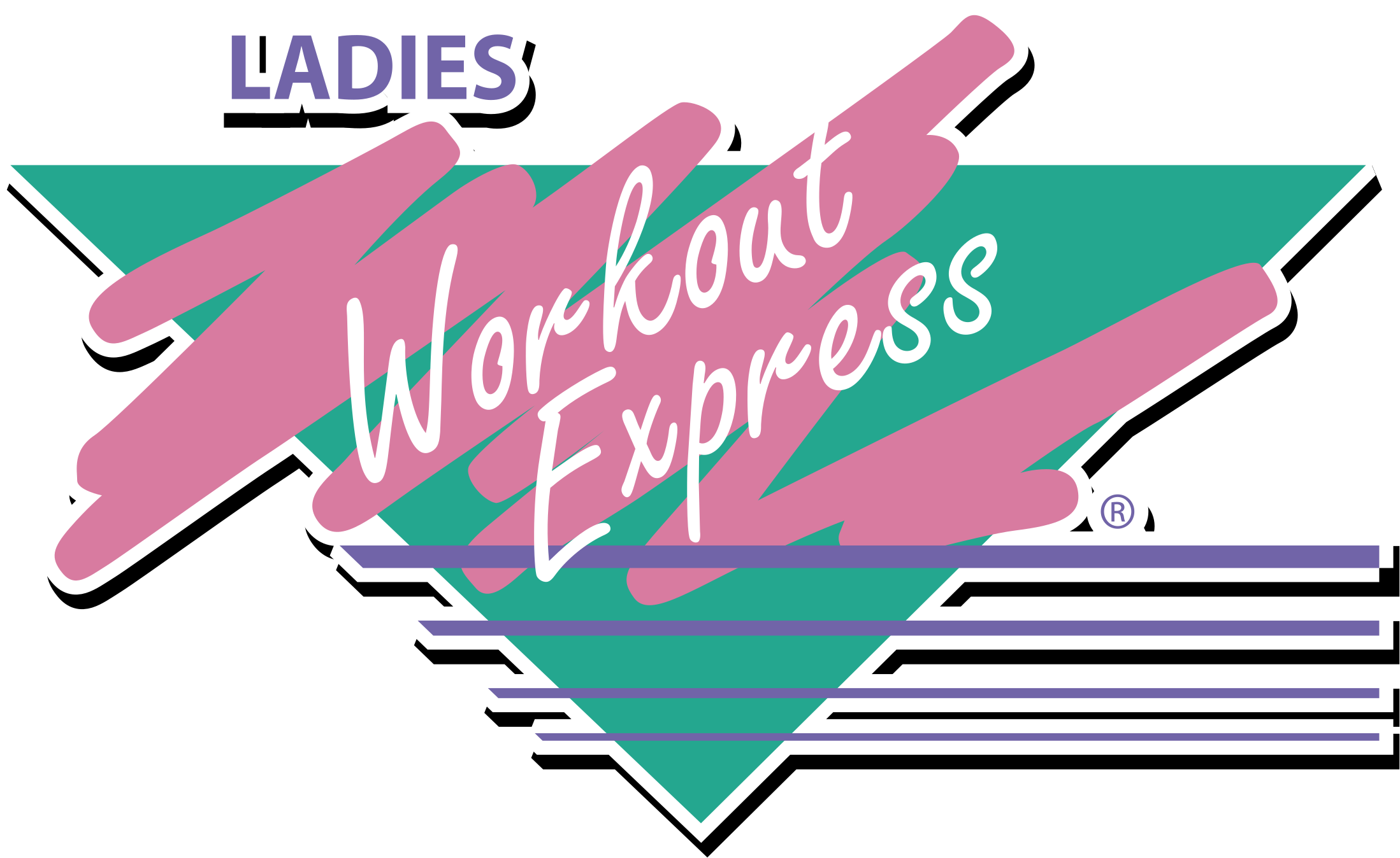 Ladies Workout Express Logo Png Transparent - Eagle Radio Clipart (2197x1348), Png Download