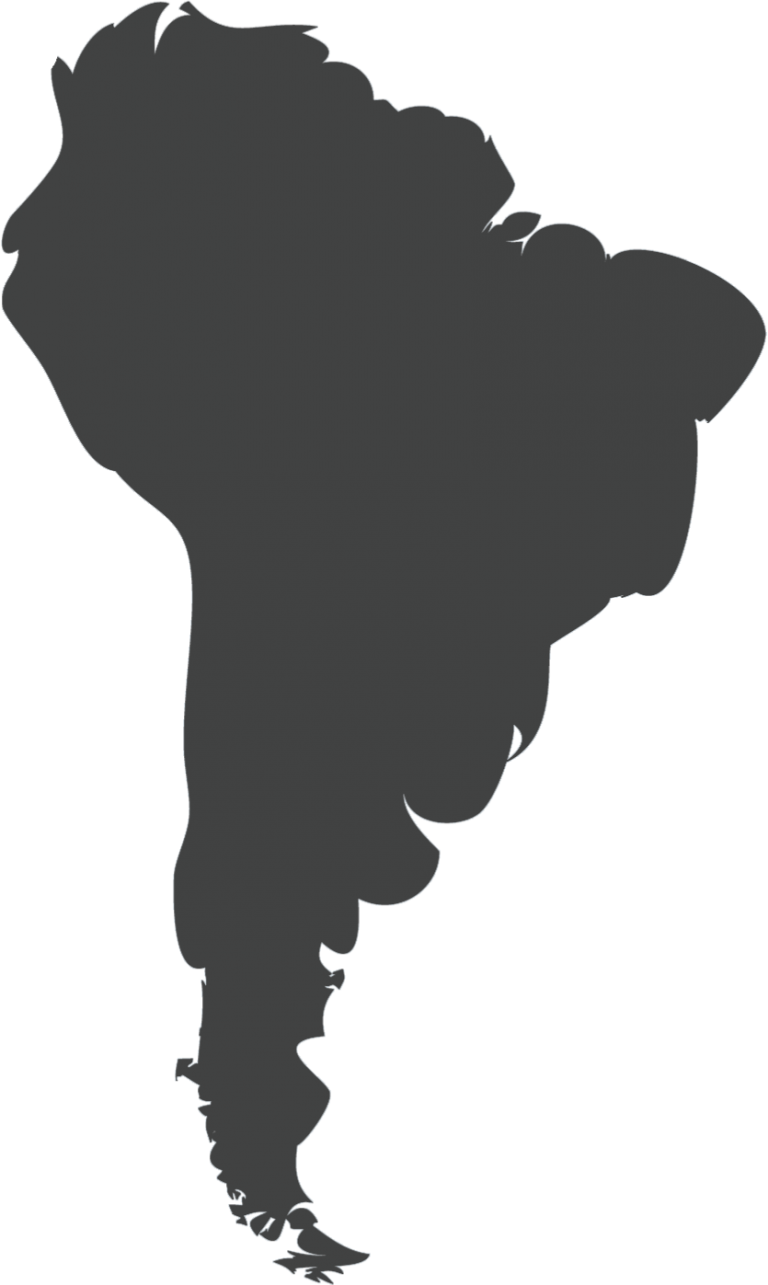 South America Vector Png Clipart (768x1285), Png Download