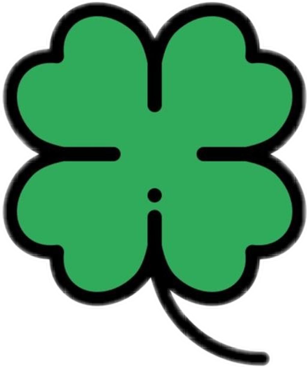 #leaf #lucky #green #tumblr #emoji #leaves - Icon Clipart (1024x1228), Png Download