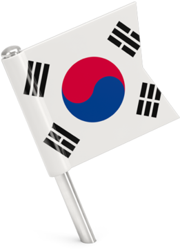 South Korea Flag Png - South Korea Flag Clipart (640x480), Png Download