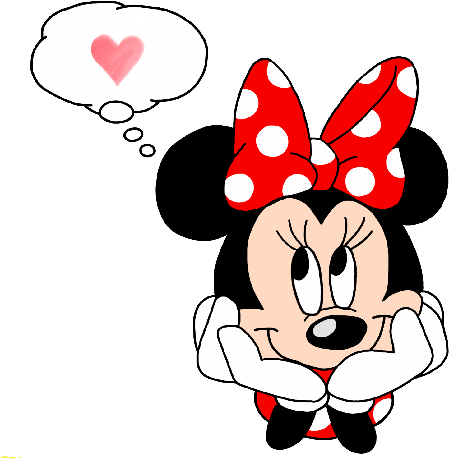England Flag Clipart Minnie Mouse - Minnie Png Transparent Png (1600x1600), Png Download