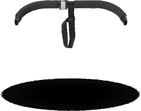Bugaboo Donkey Top Handlebar Replacement Set Aluminium Clipart (800x668), Png Download