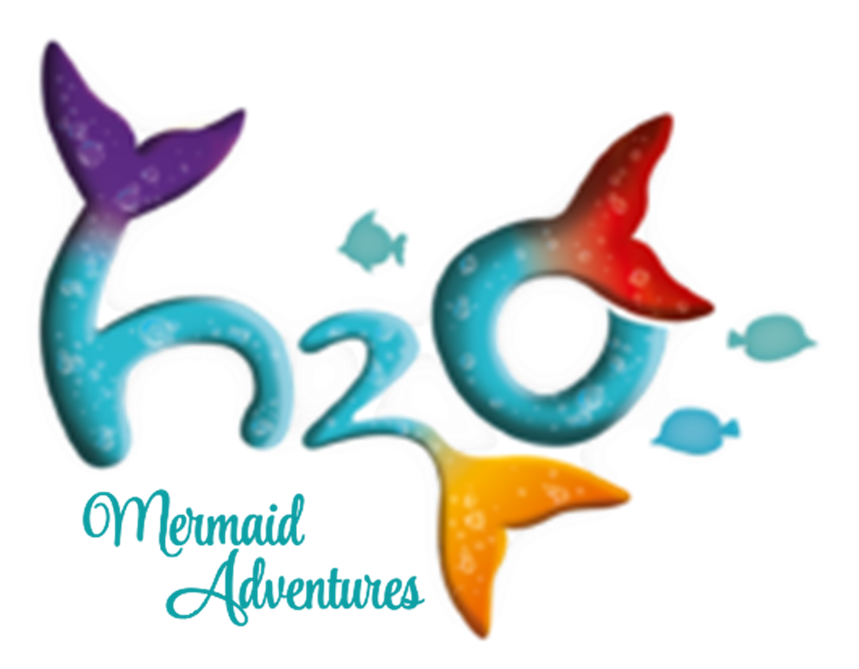 H2o Mermaid Adventures Logo , Png Download Clipart (859x669), Png Download