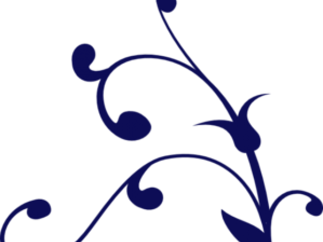 Wedding Clipart Navy Blue - Tree Branch Clip Art - Png Download (640x480), Png Download