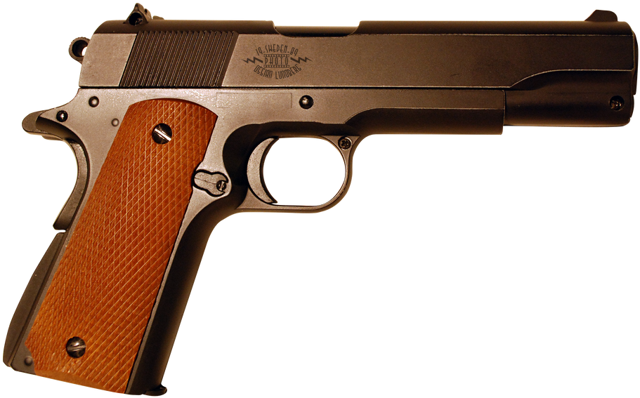 1911 Png - Colt Png Clipart (1092x731), Png Download