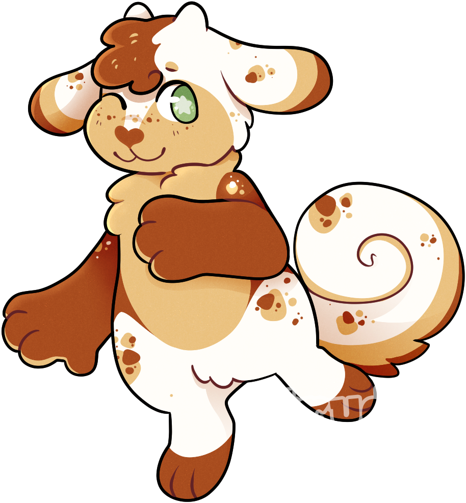 Gingerbread Truffle - Cartoon Clipart (914x987), Png Download