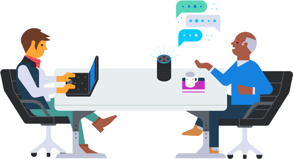 Businesses Can Use Voice Technology To Better Serve Clipart (1056x600), Png Download